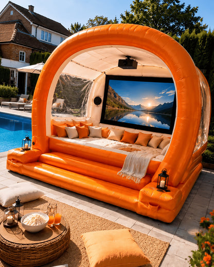 InflataCinema — Backyard Cinema Pod
