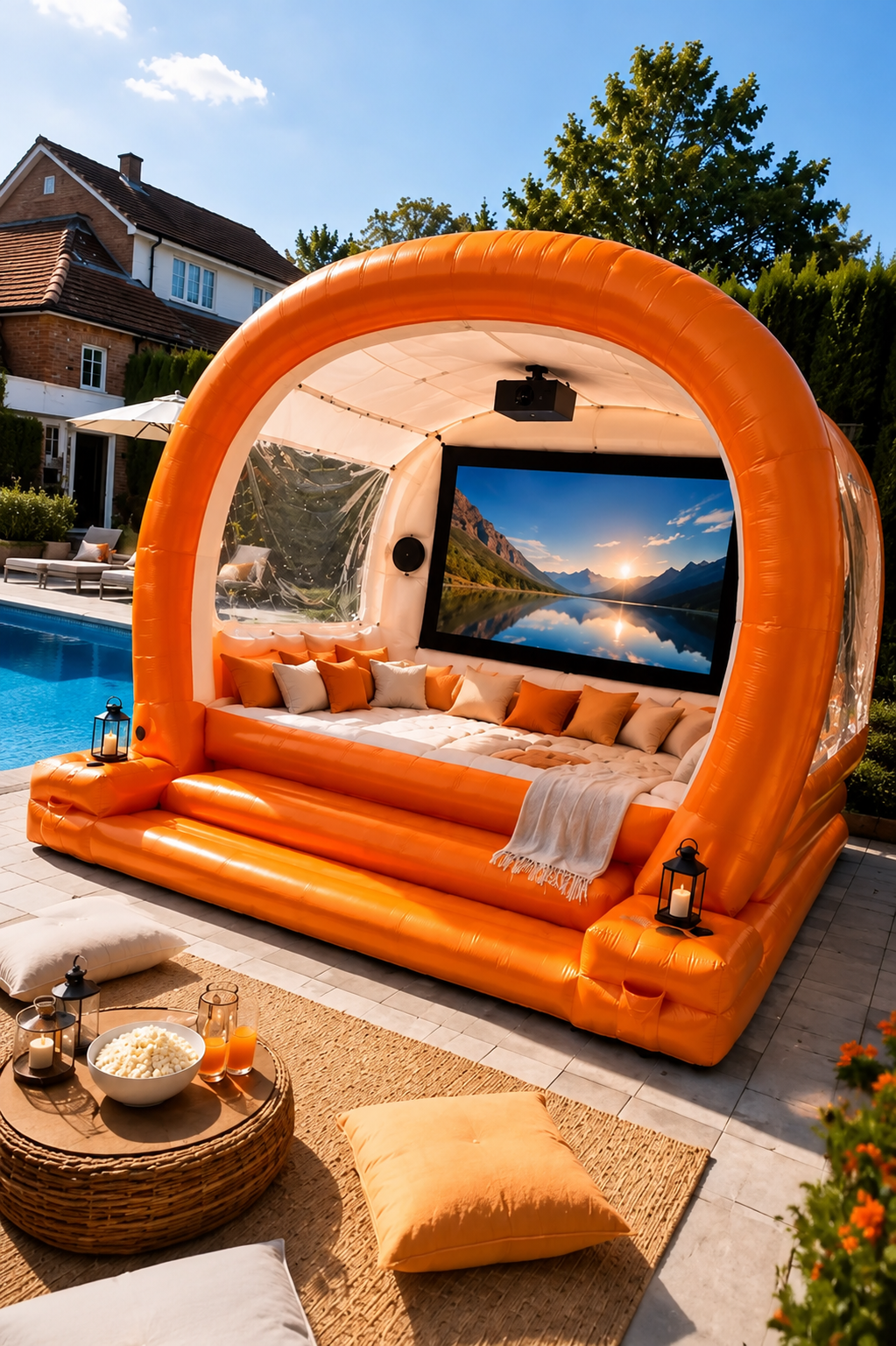InflataCinema — Backyard Cinema Pod