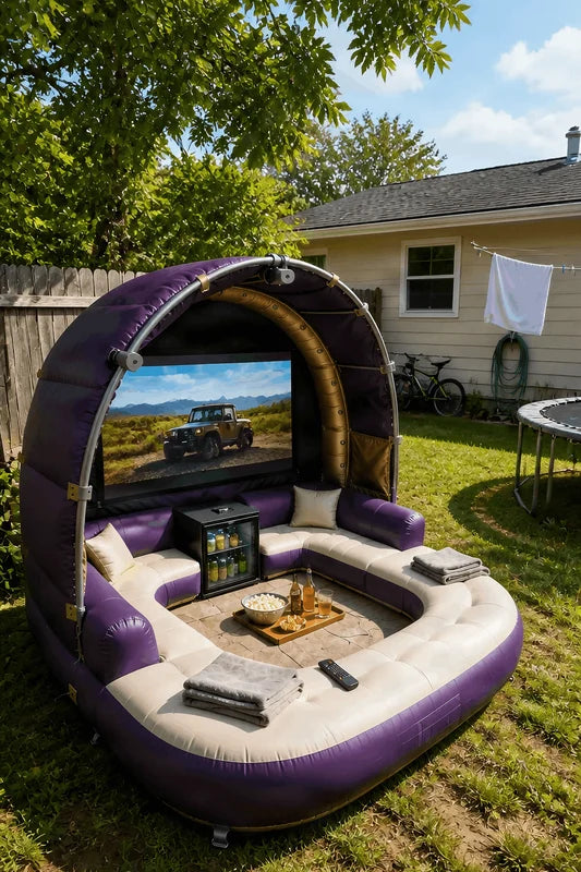 InflataCinema — Backyard Cinema